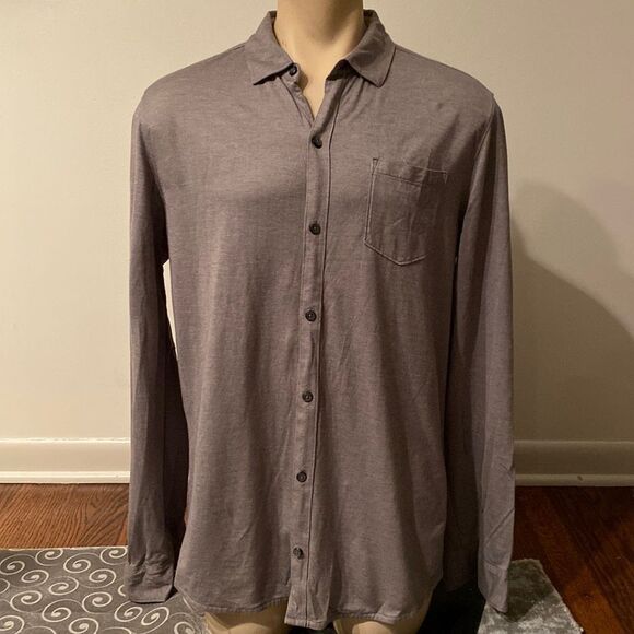 Banana Republic Men’s Tall Extra Large Button Down Casual Shirt Chest Pocket - Picture 1 of 6